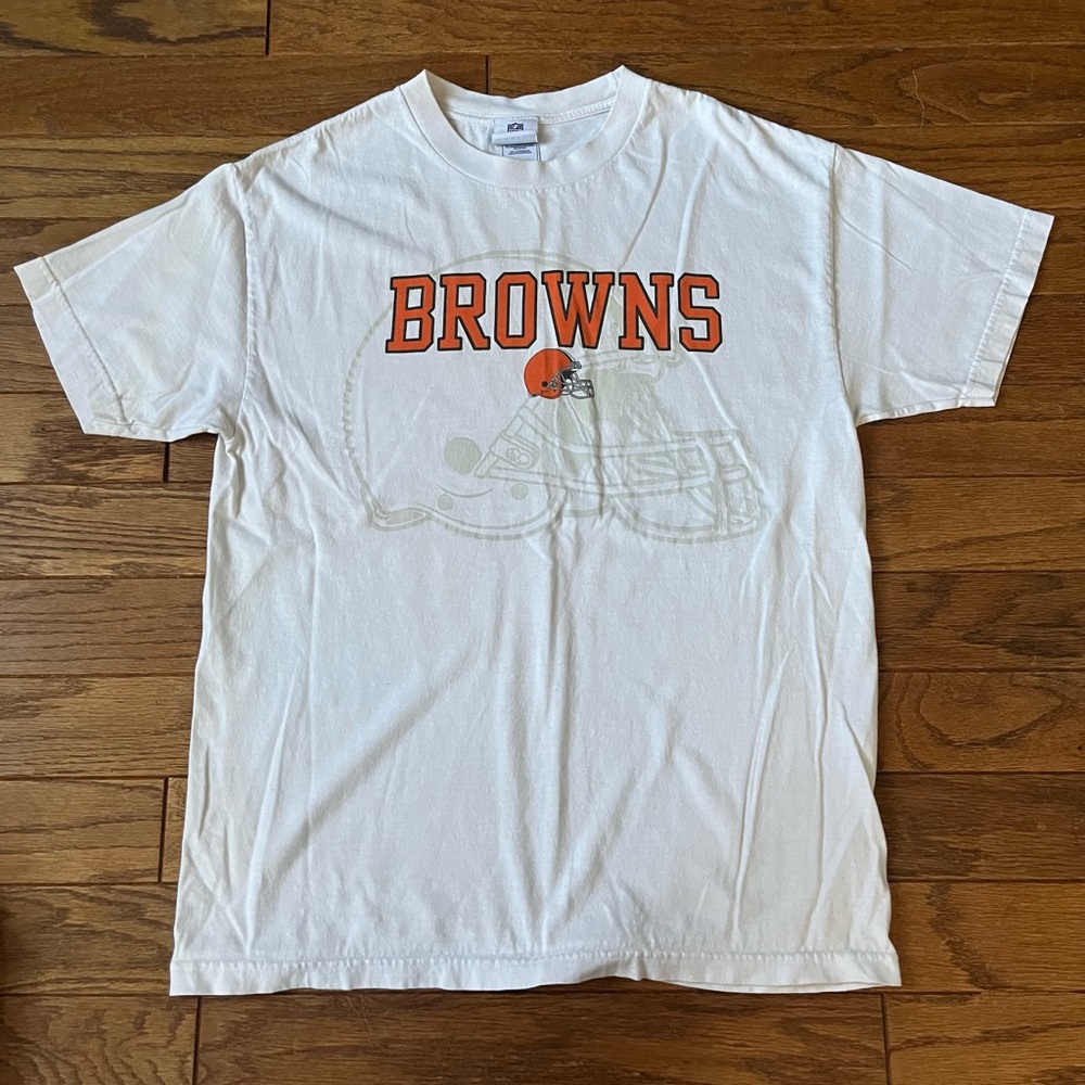 Browns White T-Shirt